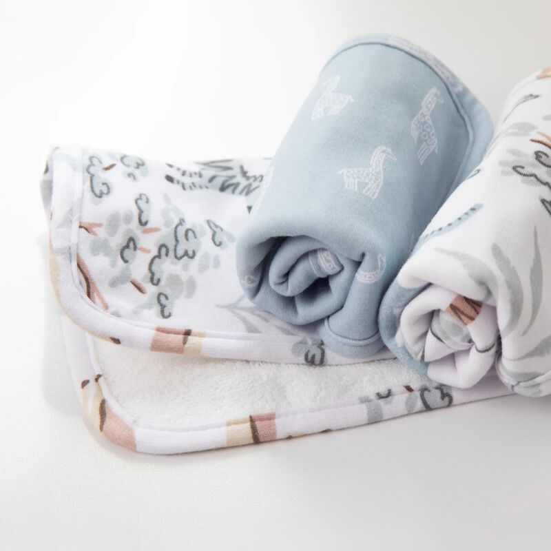 Living Textiles 3-Pack Wash Cloths image number 2